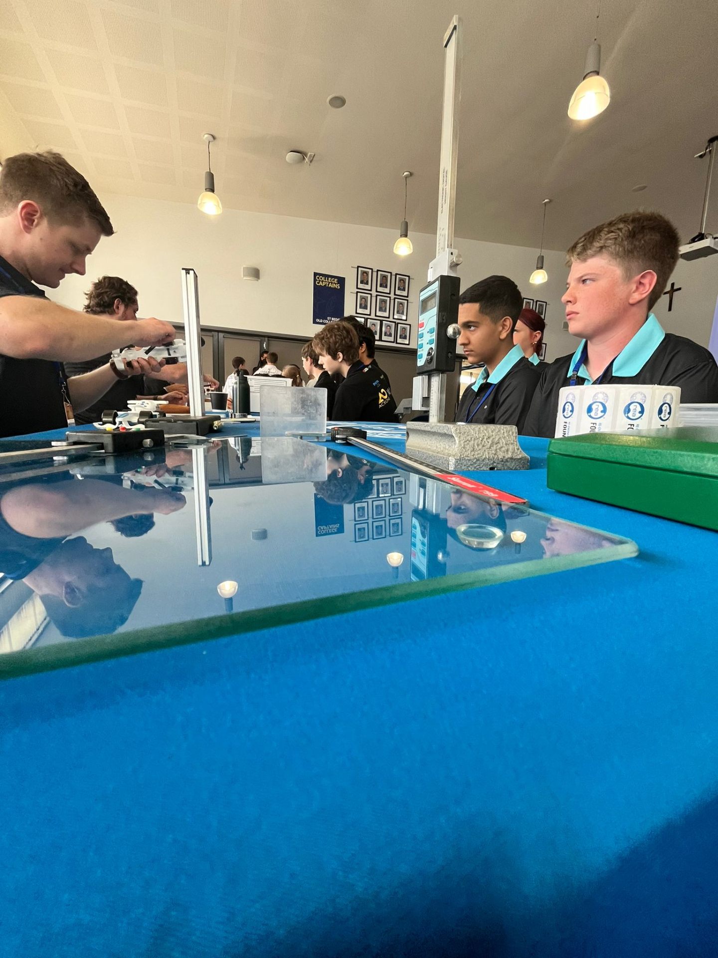 Quantum Racing at scrutineering